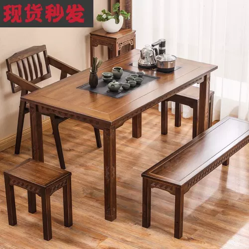 Чайный стол и стул Комбинированность дома кунг -фу чайный стол нанчжу шиу -чайный стол