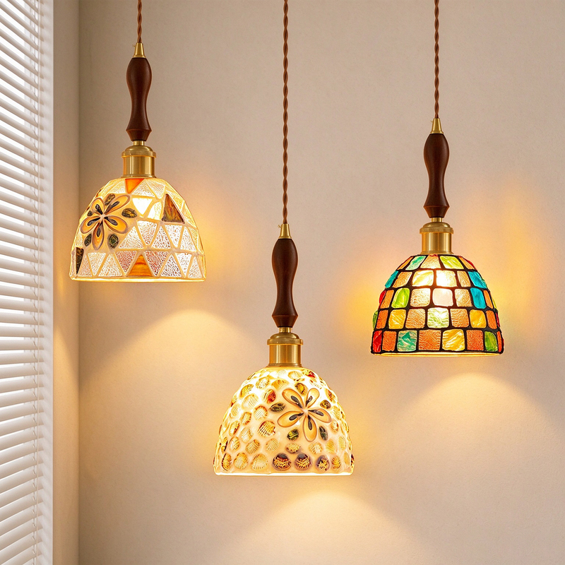 Restaurant Chandelier with Three Heads, Vintage-Style Dining Table Lamp, Shell-Shaped Retro High-End Lamp for Entryway, Corridor, Hallway, Bar Counter, Dining Room Restaurant Chandelier with Three Heads, Vintage-Style Dining Table Lamp, Shell-Shaped Retro High-End Lamp for Entryway, Corridor, Hallway, Bar Counter, Dining Room