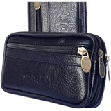 Мобильный телефон, бумажник, чехол, водонепроницаемый ремень для пожилых людей, кожаная рабочая поясная сумка, из натуральной кожи, для среднего возраста