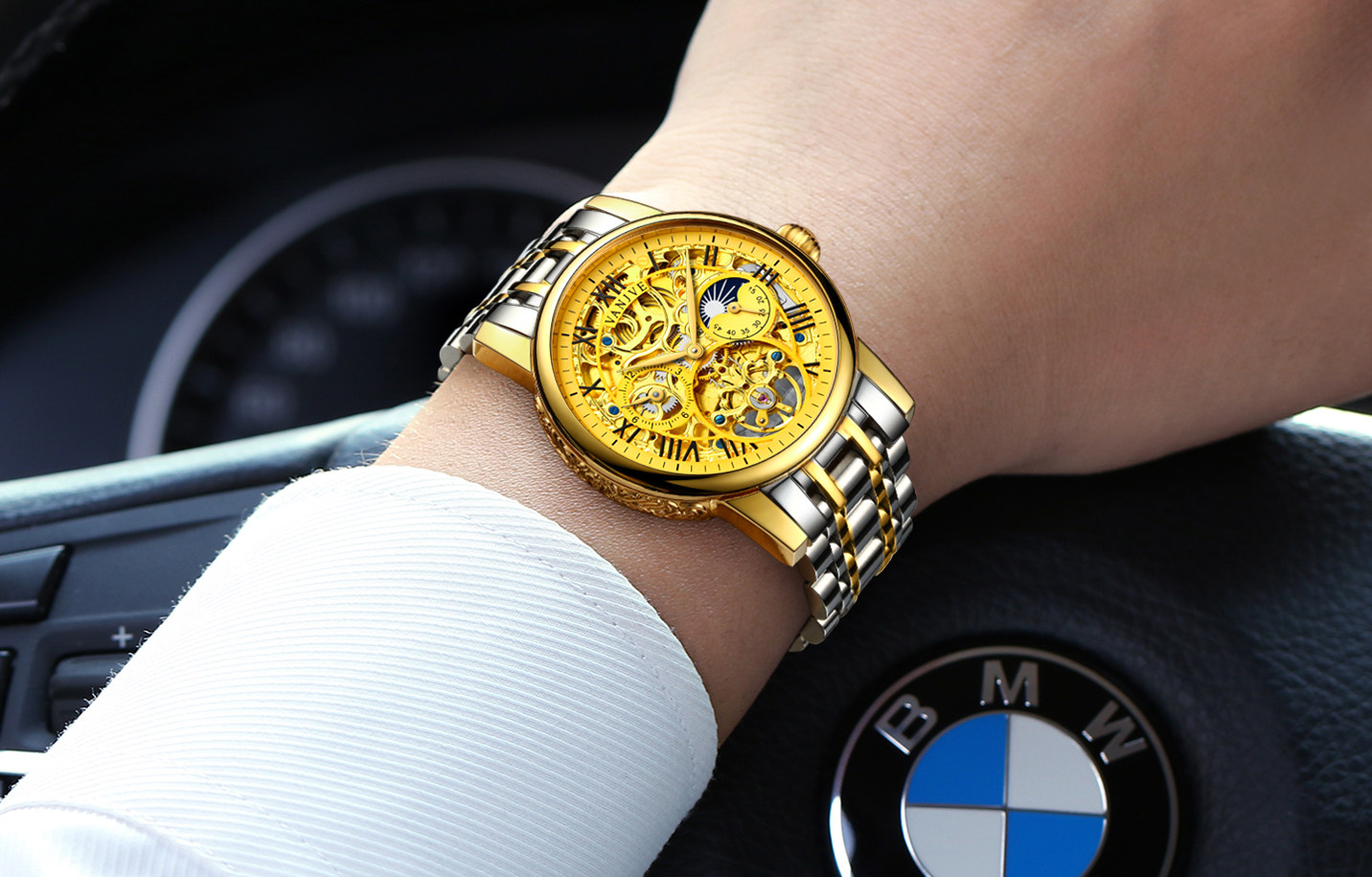Montre bracelet pour homme VANJVE   - Ref 3271576 Image 24