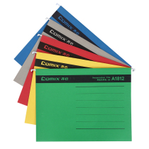 Qixin A1812 thickened hanging clip quick labor clip FC hanging fast labor folder quick fishing A4 paper folder information folder with cable