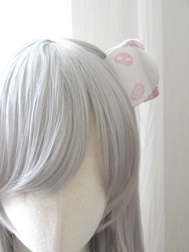 Крисп -Крик Оригинал * Китайская нежная панда * розовая шпилька панда, захватывающая зажима для волос.