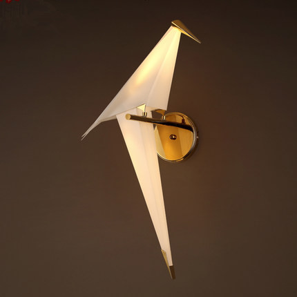 Nordic Minimalist Living Room Origami Art Bird Staircase Corridor Wall Lamp Decoration Nordic Minimalist Living Room Origami Art Bird Staircase Corridor Wall Lamp Decoration
