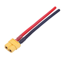AMASS patented out XT60 single head wiring male head line length 10cm 12AWG tesoft silicone wire