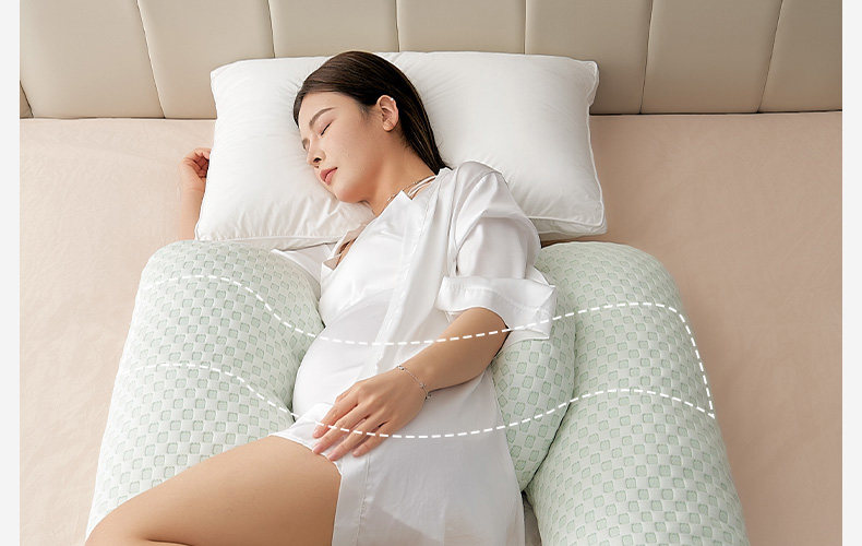 Mommytime孕妇枕护腰侧睡枕托腹孕妇睡觉侧卧枕头抱枕U型孕妇用品 — 53