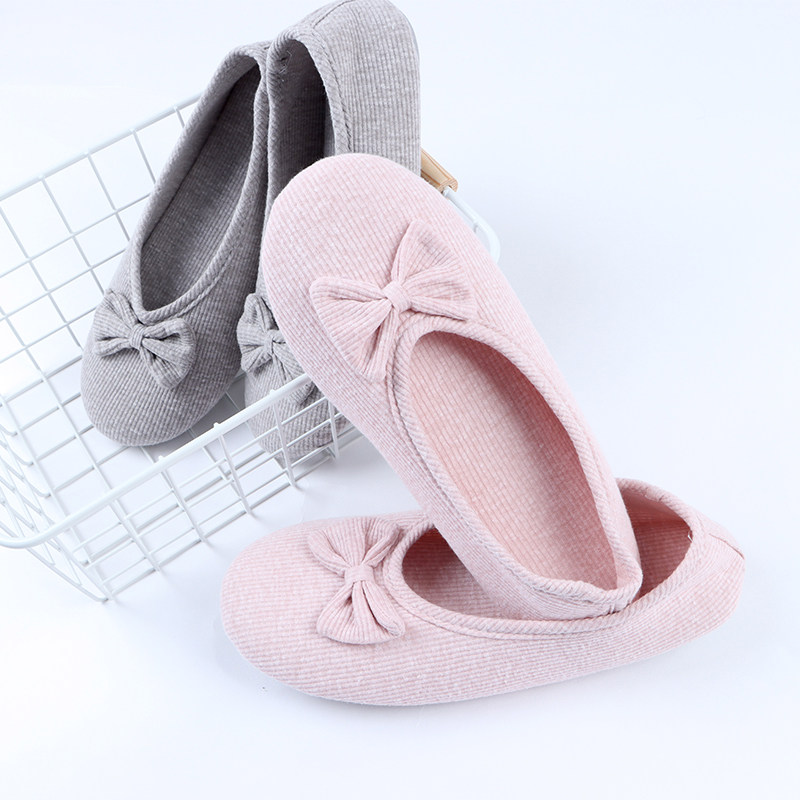 Confinement shoes spring and autumn bag and postpartum summer thin section maternity soft-soled shoes pregnancy confinement supplies waiting bag