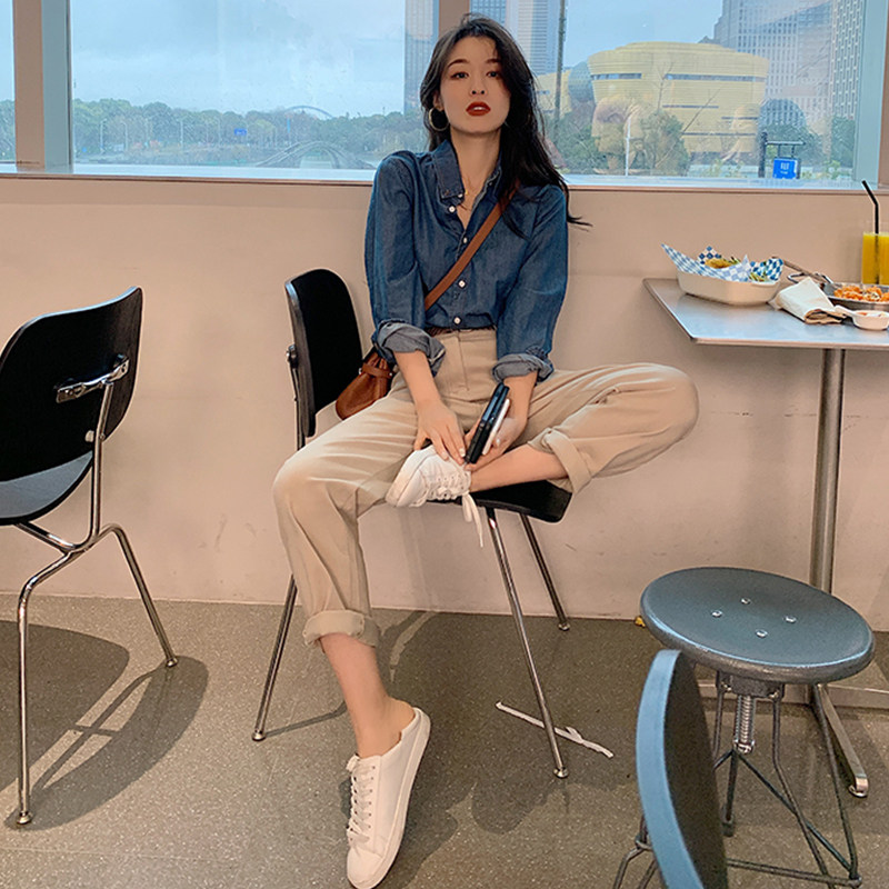 Summer kit paired with women's dress 2022 new advanced sensational Sister Light Cooked Wind Port Taste Net Red Fried Street Two Style Suits