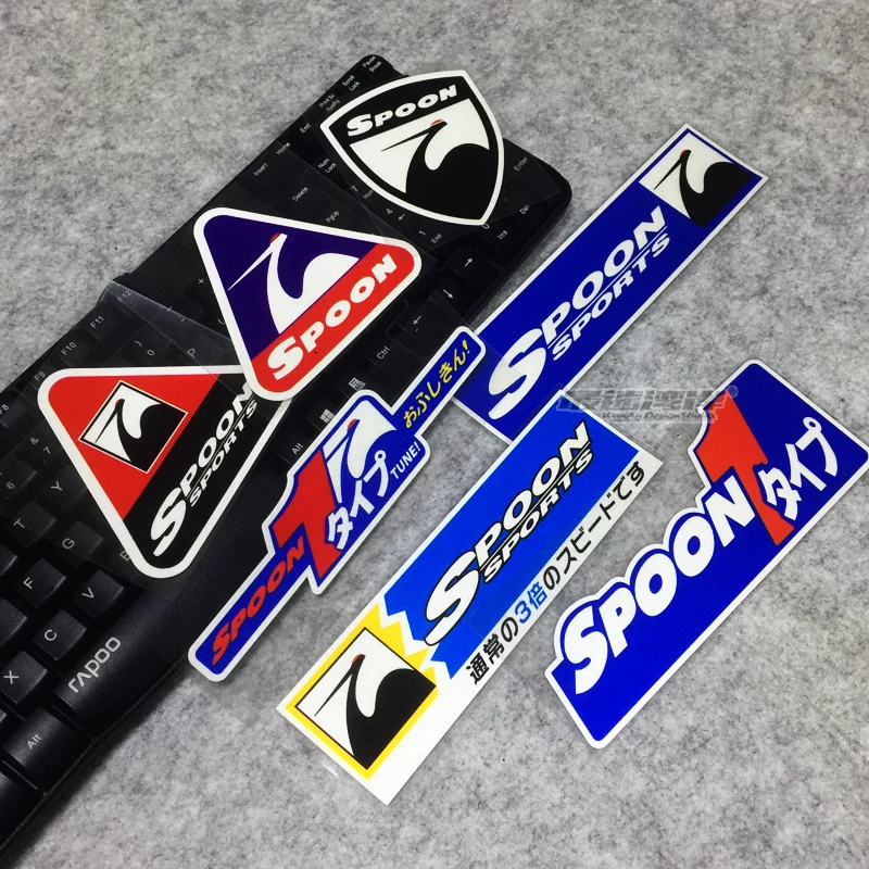 Suitable for Fit Civic Automotive Series SPOON Fan Patch JDM Modification Vehicle Patch FC2 FK8 GK5