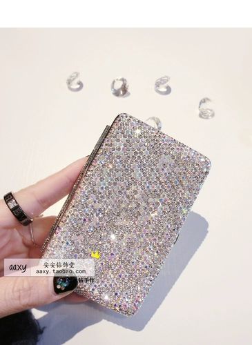 Креативный ультратонкий металлический портсигар, портативная маленькая зажигалка, комплект