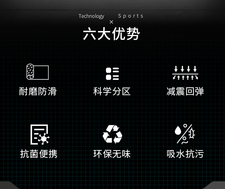 Raynigel Non-Slip Basketball Footwork Training Mat - Product image 7