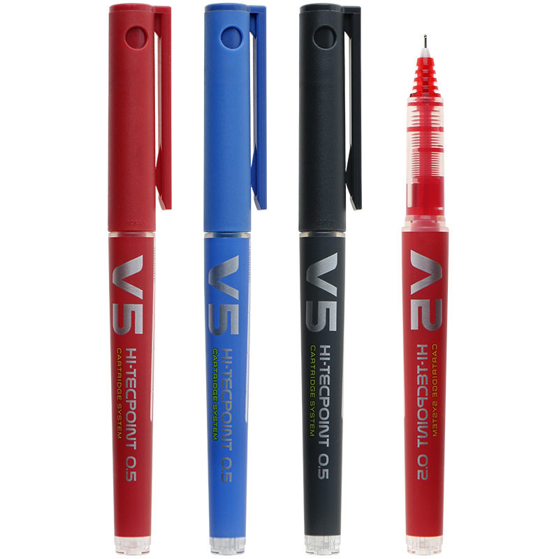 3) JAPANESE HECKLER PILOTBXC-V5 WATER PEN V5 V7 LITER GRADE Environmentally friendly version with exchangeable ink 