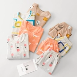 Детское термобелье, детские штаны, демисезонное удерживающее тепло хлопковое нижнее белье для мальчиков, хлопковая пижама, осеннее