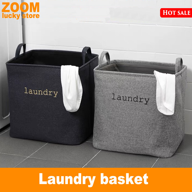 Laundry basket foldable Clothing storage bag linen basket