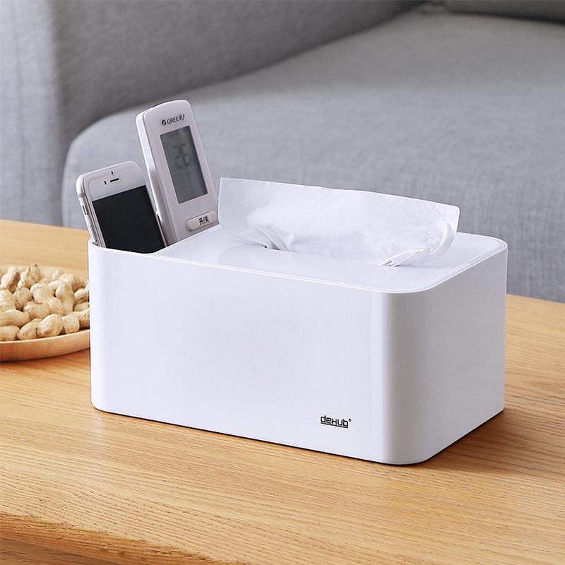 Living room tea table paper towels box Nordic light lavish and versatile desktop containing box Bedroom minimalist modern toilet paper box