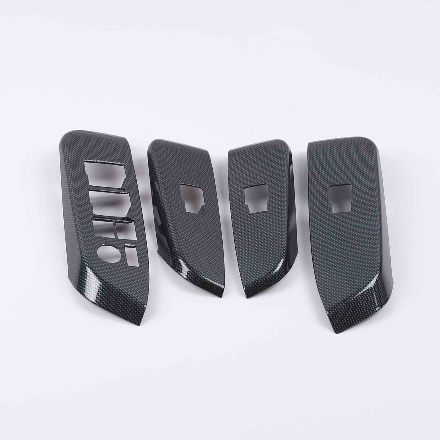 15 -18 New Hanlanda Switch Decoration Sticker Windows Key Lifter Bright Sheet Glass Inner Armrest Retrofit Accessories