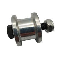 Eco-friendly truck dump truck muck truck automatic TARP accessories pulley roller track wheel No. 12 light rail wheel