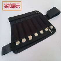 Running weight-bearing sandbag leggings fitness male students exercise w foot and wrist rehabilitation lead 6 pieces of modern leg iron band