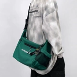 Спортивная японская брендовая сумка через плечо, вместительная и большая сумка на одно плечо