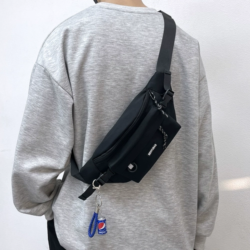 Классическая нагрудная сумка для школьников для отдыха, спортивная японская поясная сумка, брендовая сумка через плечо, подходит для студента