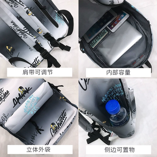 Tide, японский школьный рюкзак, градиент, подходит для студента, для средней школы