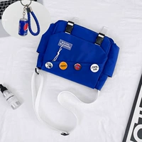 Синий+кола висящий аксессуар+четыре случайных значка