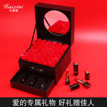 China Outlet Red Gift Box Suits Valentines Day Gift to Girlfriend Rose Garden Limited students big card