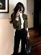 Spring Casual Versatile Tops for Petite Women, Unique and Beautiful, Super Stylish Korean-Style Green Lamb Wool Short Jacket for Women