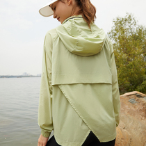 Engine bird autumn UV protection sunscreen clothing women loose outdoor breathable skin clothing thin sports quick-drying top X