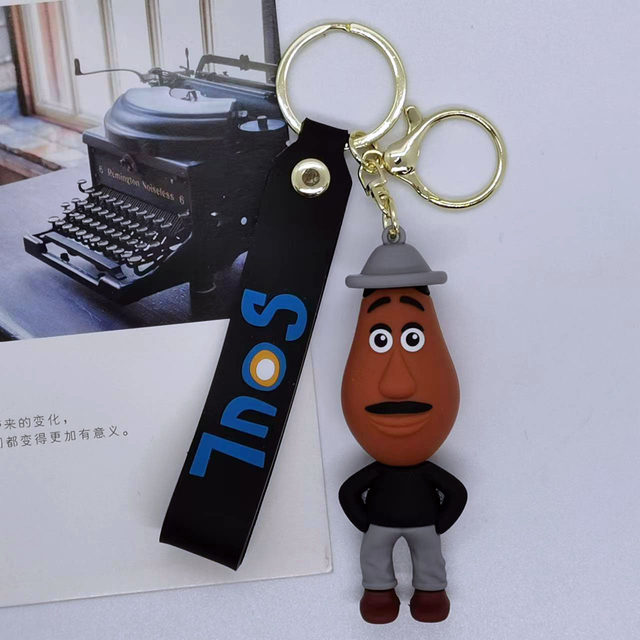 New Cartoon Inside Out Character Doll Pendant Bag Car Keychain Accessory Gift