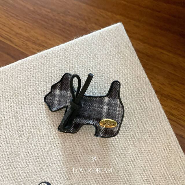 Korean Internet Celebrity Instagram Letter Knot Plaid Hair Clip Cute Duckbill Clip Bangs Clip Hair Accessory for Women