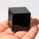 Natural Obsidian Cube Crystal Crafts, Square Ornaments, Feng Shui Stone Pendants, Seals, Home Desktop Decorations