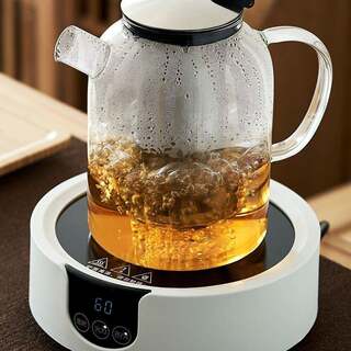 Hammered cold kettle large capacity glass cool white set household juice bottle explosion-proof cold kettle teapot