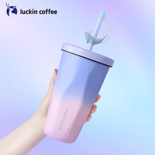 Высококачественный стакан, вместительная и большая чайная чашка из нержавеющей стали со стаканом