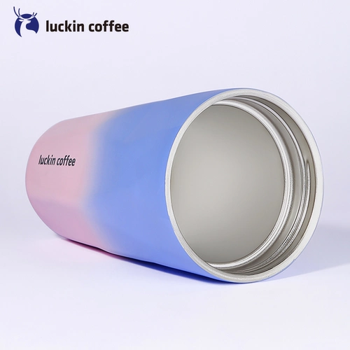 Высококачественный стакан, вместительная и большая чайная чашка из нержавеющей стали со стаканом