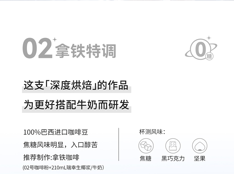 【中国直邮】瑞幸咖啡  元气弹精品冷萃 冻干即溶咖啡粉   2.3g加量装 加量15% 元气MAX   混合口味  2.3g*18颗/盒【易烊千玺同款】