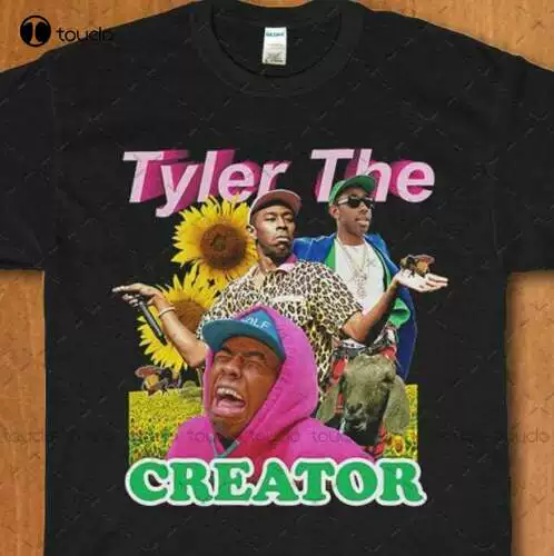 [Новый футболка Tyler The Creator мужская женская унисекс рэп футболка Cot]