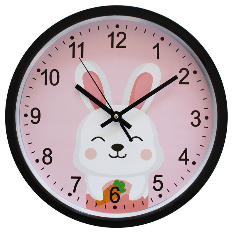Clocks for Children's Rooms, Tv Background Wall Clocks, Electronic Clocks, Silent Quartz Clocks, Wall-Mounted Clocks, Bedroom Home Use, Modern