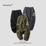 Демисезонные мужские осенние штаны, коллекция 2021, свободный крой