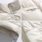 Tide, зимний трендовый полиуретановый пуховик для влюбленных, мужская куртка, оверсайз, утиный пух