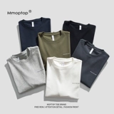 MMOPTOP Демисезонный белый цветной свитшот для влюбленных, приятный телу лонгслив, оверсайз