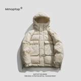 Зимняя толстовка с капюшоном, брендовый пуховик, удерживающая тепло цветная куртка для влюбленных