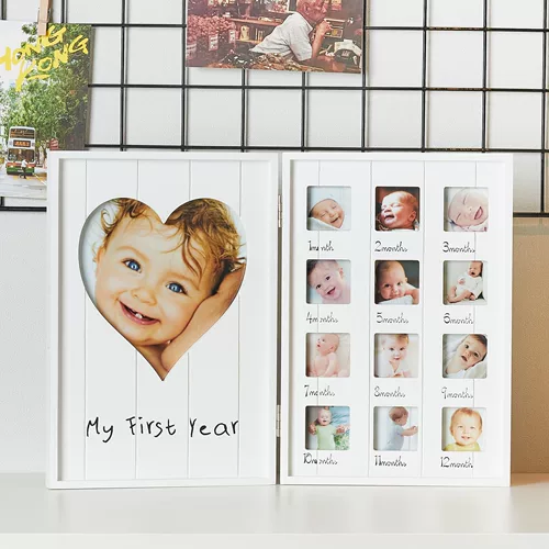 Настенная фоторамка, деревянная фотография, 12 мес., делается под заказ