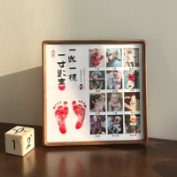 Североамериканский черный орех + один год, один подарок, один дюйм радости, три комплекта фотографий.