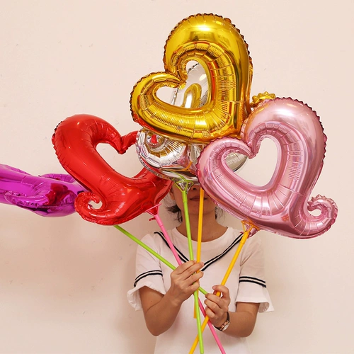 Мультяшный надувной воздушный шар, детское вечернее платье, подарок на день рождения, 10 шт