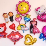 Мультяшный надувной воздушный шар, детское вечернее платье, подарок на день рождения, 10 шт