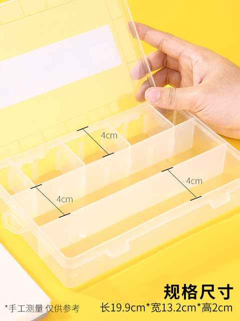 Marley Brand Sketch Pencil Case, Special Pencil Case for Art Students, Large-Capacity Storage Tool for Drawing, Stationery Box, Plastic Frosted Transparent Drawing Art Exam Supplies, Multi-Functional Portable Charcoal Pencil