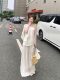 Beautiful Goddess-Like Textured Design Off-Shoulder Sleeveless Top with a High-End Feel, Loose and Slimming Wide-Leg Pants Early Autumn Set for Women