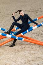 Post Equestrian) CT Women training equestrian pants women New grips System Breeches