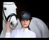 Italian KASK equestrian helmet KOOKI Black Matt