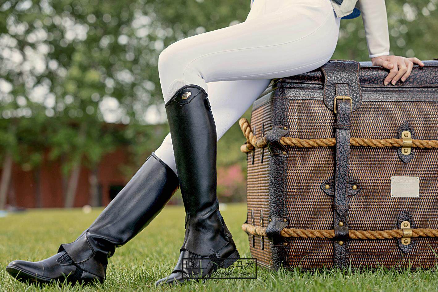 Yi Leequestrian) Italy PARLANTII Single-laced calf leather short boots Z1-Calfskin Ankle Boots